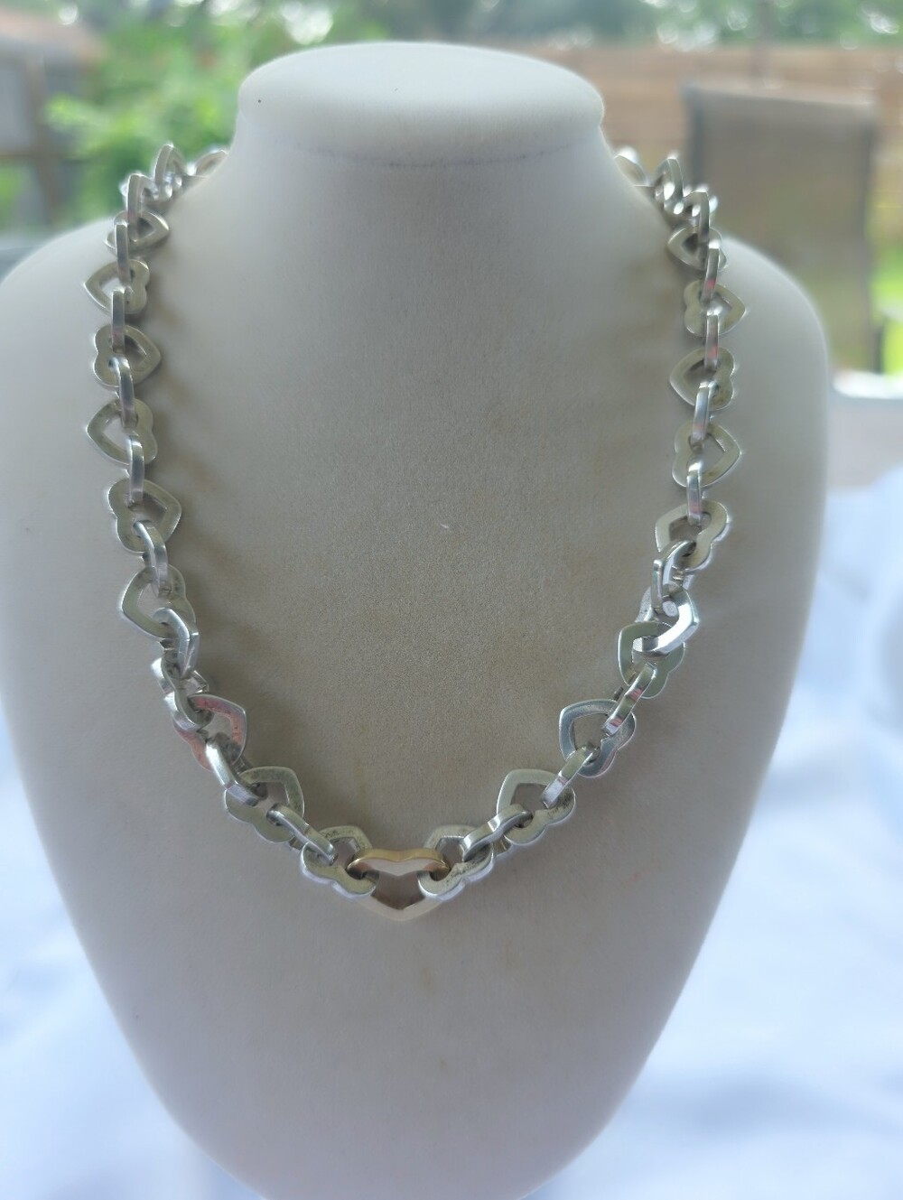 Authentic Tiffany And Co Heart Necklases Sterling Silver Snd 18k Gold